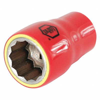 Socket Steel Chrome 12 mm