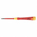 Insltd Slotted Screwdriver 9/64 in