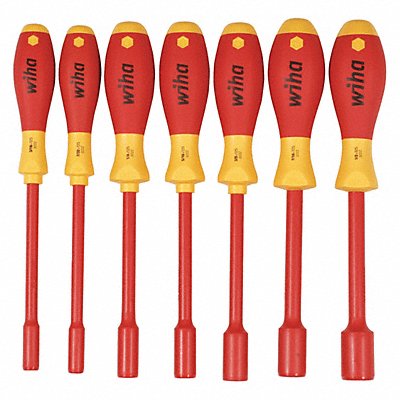 Solid Round Shank Nut Driver Set