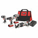 Cordless Combination Kit 4 Tools 20V DC