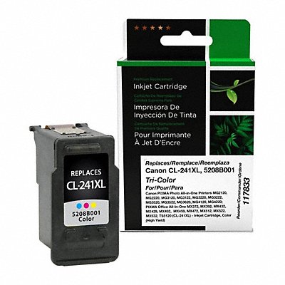 Ink Cartridge Tri-Color Remanufactured