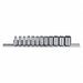 Socket Set Chrome 12-Point Chrome