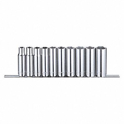 Socket Set Chrome 6Pt