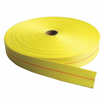 Bulk Webbing Yellow 150 ft L 2 W