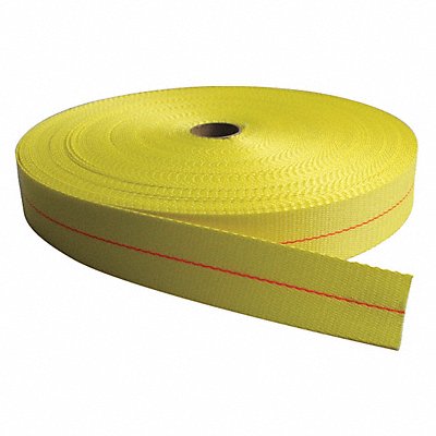 Bulk Webbing Yellow 300 ft L 2 W