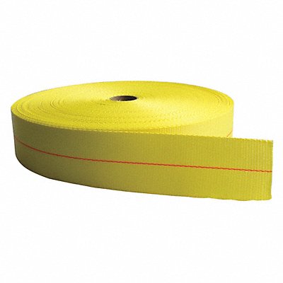 Bulk Webbing Yellow 300 ft L 3 W