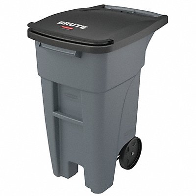 Trash Can Free-Standing Roll Out 32 gal.