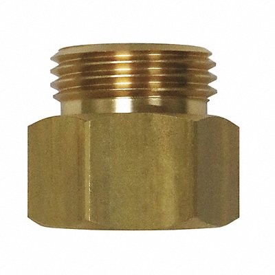 Hose Adapter Brass 3/4 x 3/4 