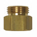 Hose Adapter Brass 3/4 x 3/4 