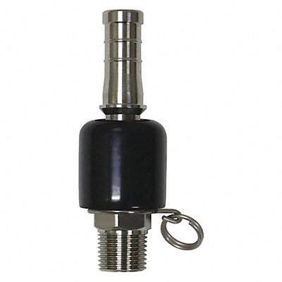 Hose Adapter SS 5/8 x 1/2 