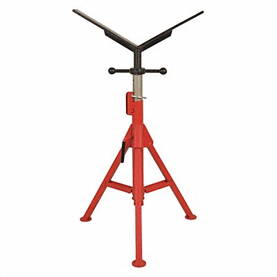 V-Head Pipe Stand 27 to 50 H