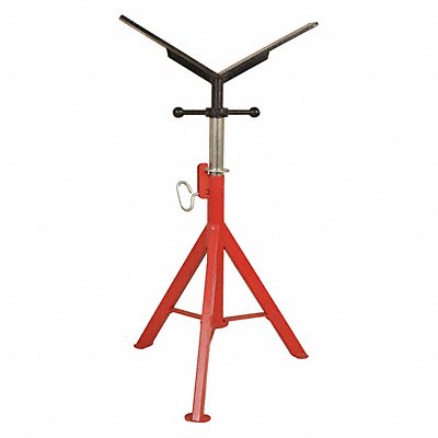 V-Head Pipe Stand 27 to 50 H