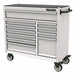 Rolling Tool Cabinet Silver Light Duty