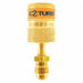 Anti-Blowback Hose Adaptor Gold 13/16 L