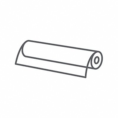 Roll UHMW 6 x10ft 0.015 T RubberAdh Whte