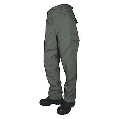 Mens Tactical Pants Size L/40 OD Green