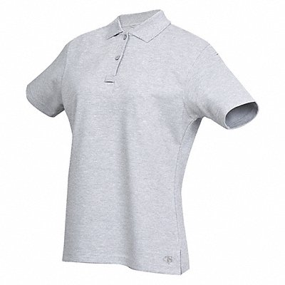 Womens Polo Size M Heather Gray