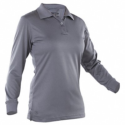 Womens Polo Size M Steel Gray