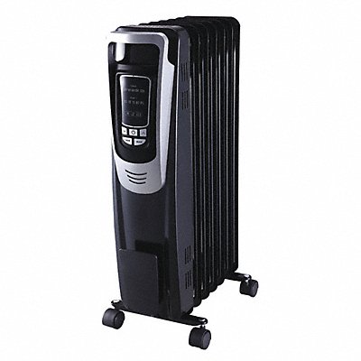 Prtbl Elct Heatr Blk 25-1/4 H