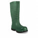 Polyurethane Boots Size 4 Black Green PR