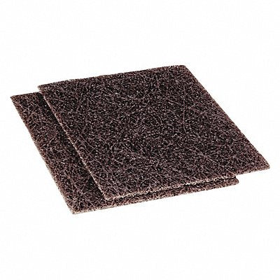 Scouring Pad 5 1/2 in L Brown PK10