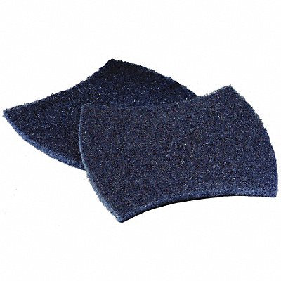 Scouring Pad 5 1/2 in L Blue PK5