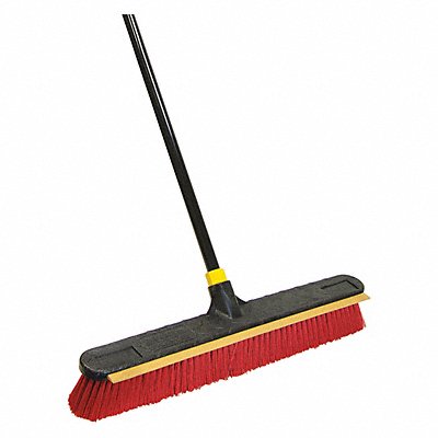 Push Broom 60 in Handle L 24 in Face