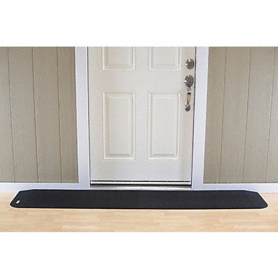 ADA Compliant Ramp Matte Black 1 1/4 H