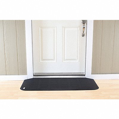 ADA Compliant Ramp Matte Black 1 1/2 H