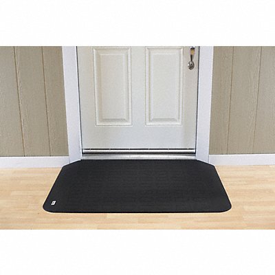 ADA Compliant Ramp Matte Black 2 1/4 H