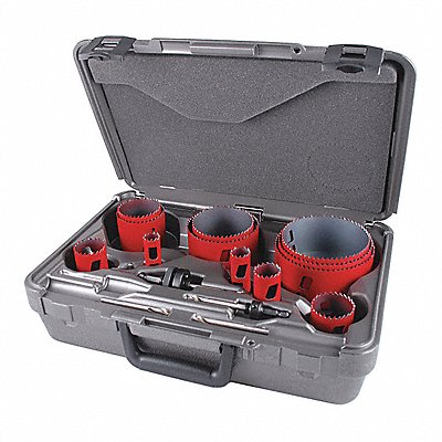 Hole Cutter Kit Saw Range 7/8 to 1-3/8 