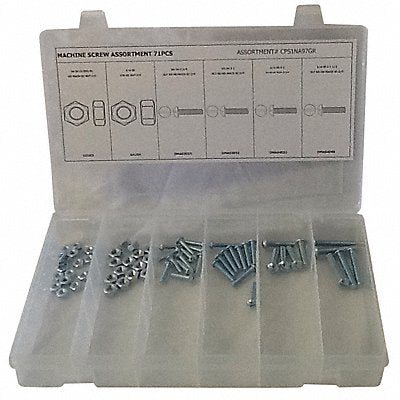 Machine Screw Assortment std. 71 pcs.