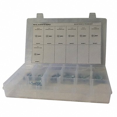 Tapping Screw Assortment std. 82 pcs.