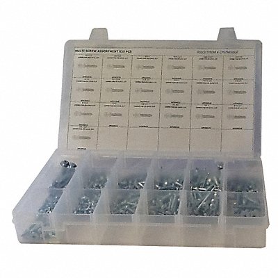 Tapping Screw Assortment std. 535 pcs.