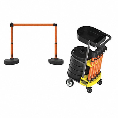 PLUS Cart Pkg w/Tray Blank Orange Bannr