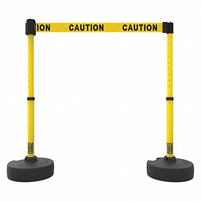 PLUS Barrier Set X2 Yellow Caution 