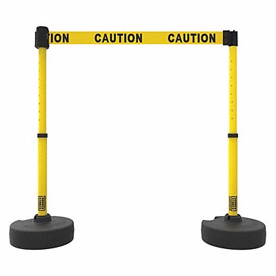 PLUS Barrier Set X2 Dbl-Side Caution PK2