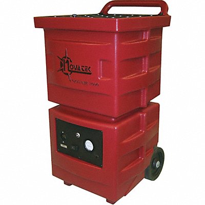 Industrial Air Scrub 1400cfm 1 hp Red