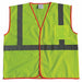 J6012 U-Block Vest Class1 Yellow/Grn L/XL