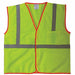 J6013 U-Block Vest Class1 Yellow/Grn 2XL/3XL