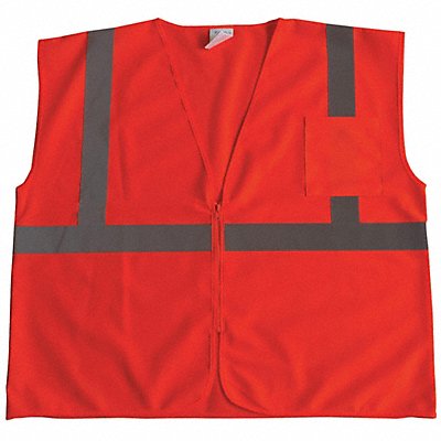 Double Stripe Class2 Orange/Red 5XL