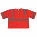 J6024 U-Block Vest Class3 Orange/Red 3XL