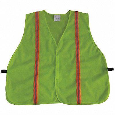 J6025 Back Stp Vest Unrated Yellow/Grn 3XL