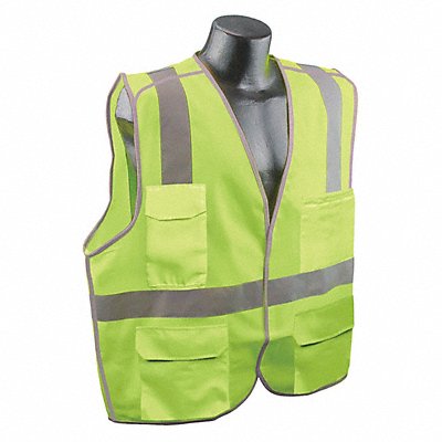 J6033 High Visibility Vest Yellow/Green L/XL