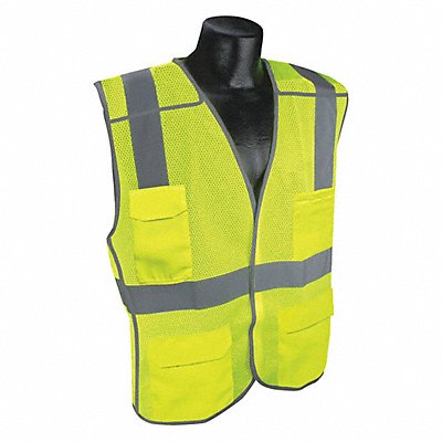 J6036 Breakaway Vest Yellow/Green S/M