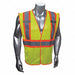 J6037 High Visibility Vest Yllw/Green 4XL/5XL