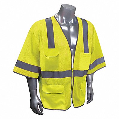 J6040 High Visibility Vest Yellow/Green S