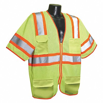 J6041 High Visibility Vest Yellow/Green L