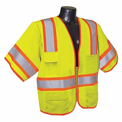 J6047 High Visibility Vest Yellow/Green S