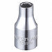 Socket Steel Chrome 5/32 in